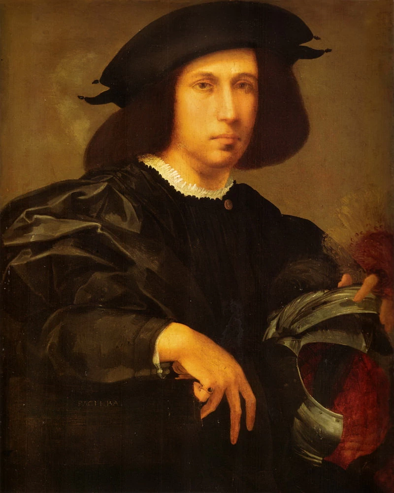 Ritratto di d'uomo con elmo, Walker art gallery, Liverpool